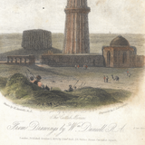 William Daniell : The Cuttub Minar