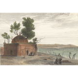 William Daniell : Mausoleum at Raje Mah'l
