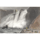 William Daniell : Cataract at Puppanassum