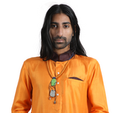 Bespoke Kurta & Chooridar with Contrast Accents