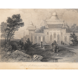 Shrine of Mohammed Kahn (Engraving)