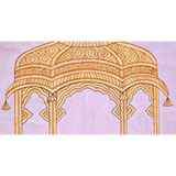 Circular Pichvai: Phool Mandali Pavilion