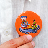 Krishna Badges (Set of 4)