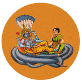 Krishna Badges (Set of 4)
