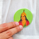 Krishna Badges (Set of 4)