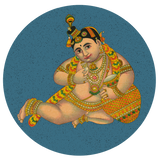 Krishna Badges (Set of 4)