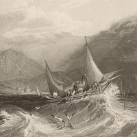 Fishing Boats off Salsette (Print)