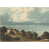 View from Malabar Hill (Aquatint)