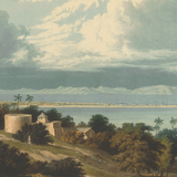 View from Malabar Hill (Aquatint)