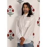 Jaipur Poppy (Full Sleeves Men's Shirt)