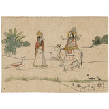 Khakhas: Set of 8 drawings