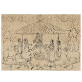 Khakhas: Set of 8 drawings