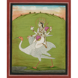 Saraswati (Miniature Painting)