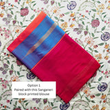 Double Palla Silk Ilkal Saree 1