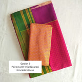 Double Palla Silk Ilkal Saree 1