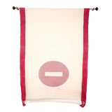 NO ENTRY Jamdani Lal-Paad Saree