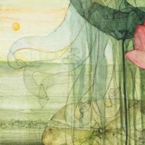 Pappu Bardhan : Lotus Landscape 11-12: Airavata (Diptych)