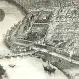 Engraving (1858): The City of Delhi Before the Siege