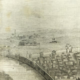 Engraving (1858): The City of Delhi Before the Siege