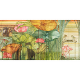 Pappu Bardhan : Lotus Landscape 7-8: Mumbai (Diptych)