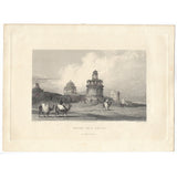 Ruins, Old Delhi (1833 engraving)