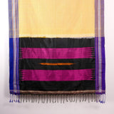 Ragavali Check Ilkal Saree (Yellow)
