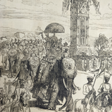 Imperial Durbar 1877, Chandni Chowk