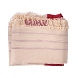 GO SLOW Jamdani Lal-Paad Saree