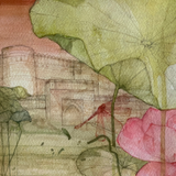 Pappu Bardhan : Lotus Landscape 21: Agra Architecture