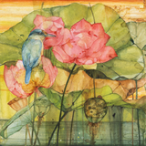 Pappu Bardhan : Lotus Landscape 9-10: Kolkata (Diptych)