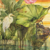 Pappu Bardhan : Lotus Landscape 9-10: Kolkata (Diptych)