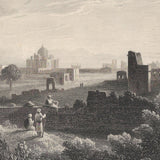 Tomb of Humaioon (1858 engraving)