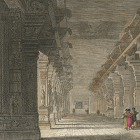 William Daniell : The Choultry of Tremal Naig at Madura