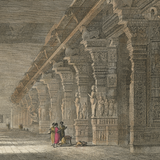William Daniell : The Choultry of Tremal Naig at Madura