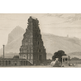 William Daniell : Hindoo Temple at Tritchencore