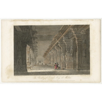 William Daniell : The Choultry of Tremal Naig at Madura