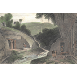 William Daniell : Upper Caves, Salsette
