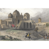 William Daniell : Ruins at Old Delhi