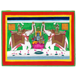 Vintage Gaja-Lakshmi Painting 5