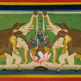 Vintage Gaja-Lakshmi Painting 1