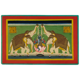 Vintage Gaja-Lakshmi Painting 1