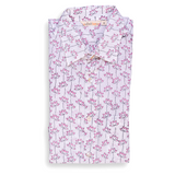 Lotus Jaal Pink (Half Sleeves Men's Shirt)