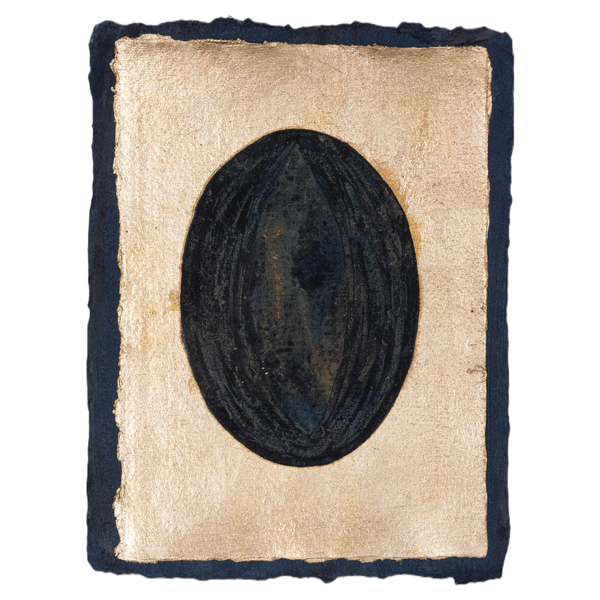 Himanshu Verma: Untitled (Indigo Hiranyagarbha)