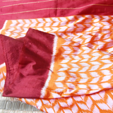 Pankaja Sethi: Africa Geometric Ikat Saree