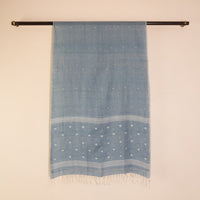 Jamdani Stole (Blue)