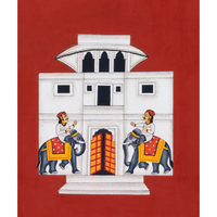 Circular Pichvai: Nathdwara: Gates of the Lord