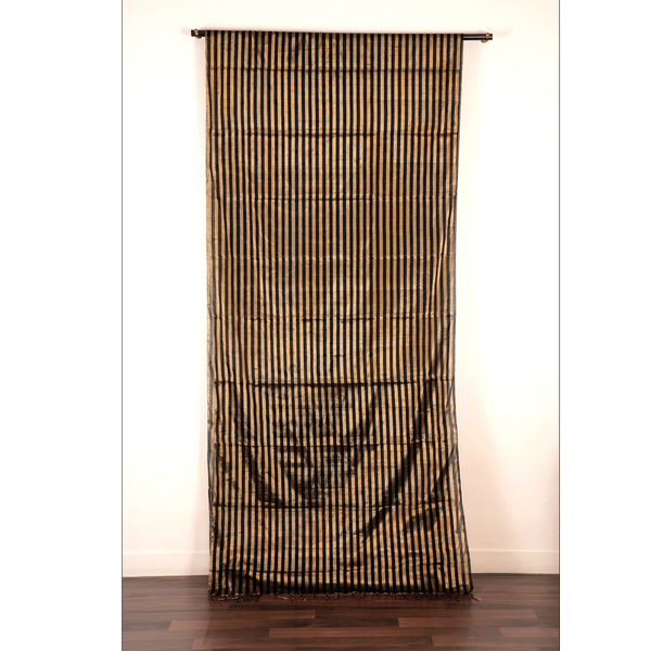 Shyam Suvarna Metallic Tissue Chanderi Saree - Fabric