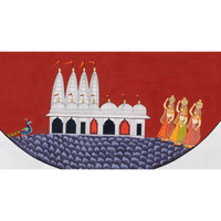 Circular Pichvai: Nathdwara: Gates of the Lord