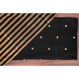 Shyam Suvarna Metallic Tissue Chanderi Saree - Fabric