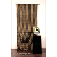 Shyam Suvarna Metallic Tissue Chanderi Saree - Fabric